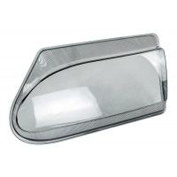 Тонированное гладкое стекло левой фары для ВАЗ 2113, 2114, 2115 с фарами Bosch