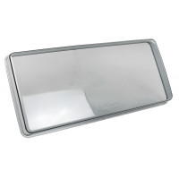 Тонированное гладкое стекло правой фары для ВАЗ 2105