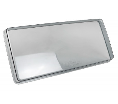 Тонированное гладкое стекло правой фары для ВАЗ 2105