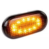 Тонированный диодный указатель поворота ML на крыло для Ларгус, Ларгус FL, Рено Duster, Logan, Logan 2, Sandero, Sandero 2 Тонированный диодный указатель поворота ML на крыло для Ларгус, Ларгус FL, Рено Duster, Logan, Logan 2, Sandero, Sandero 2