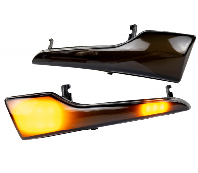 Динамические тонированные повторители поворота Плазма в боковые зеркала образца от 2014 года для Гранта, Гранта FL, Калина, Калина 2, Датсун