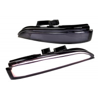 Диодные бело-желтые повторители поворотника Мультиплазма в боковые зеркала образца 2015 года для Веста