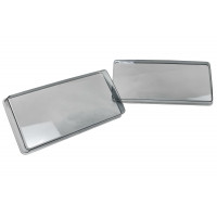 Тонированные гладкие стекла фар для ВАЗ 2104, 2105