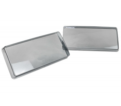 Тонированные гладкие стекла фар для ВАЗ 2104, 2105