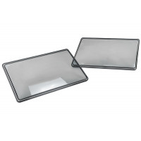 Тонированные гладкие стекла фар для ВАЗ 2108, 2109, 21099