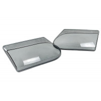 Тонированные гладкие стекла фар для ВАЗ 2113, 2114, 2115 с фарами Bosch 