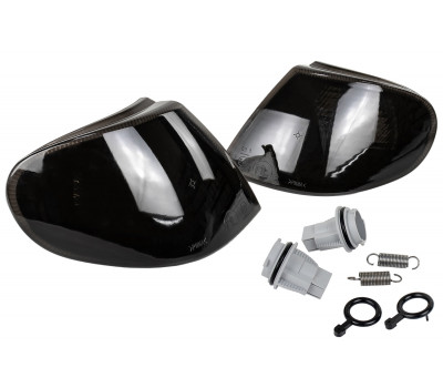 Поворотники тонированные (черные) ML для ВАЗ 2113, 2114, 2115 с фарами Bosch Поворотники тонированные (черные) ML для ВАЗ 2113, 2114, 2115 с фарами Bosch