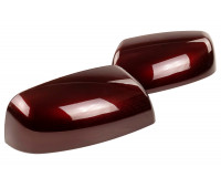 Накладки зеркал образца 21704 цвет Портвейн (192) под повторители поворотников для Приора Накладки зеркал образца 21704 цвет Портвейн (192) под повторители поворотников для Приора