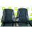 Обивка сидений (не чехлы) экокожа с алькантарой (цветная строчка Ромб/Квадрат) для ВАЗ 2108-21099, 2113-2115, 5-дверная Лада 4х4 (Нива) 2131
