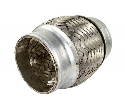 Виброкомпенсатор (гофра глушителя) Sal-Man трехслойный 55х100 для Лада, иномарок Виброкомпенсатор (гофра глушителя) Sal-Man трехслойный 55х100 для Лада, иномарок