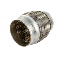 Виброкомпенсатор (гофра глушителя) Sal-Man трехслойный 60х100 для Лада, иномарок Виброкомпенсатор (гофра глушителя) Sal-Man трехслойный 60х100 для Лада, иномарок