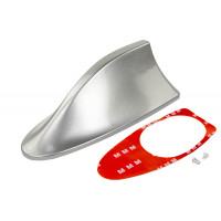 Серая антенна-плавник на крышу автомобиля для Лада, иномарок