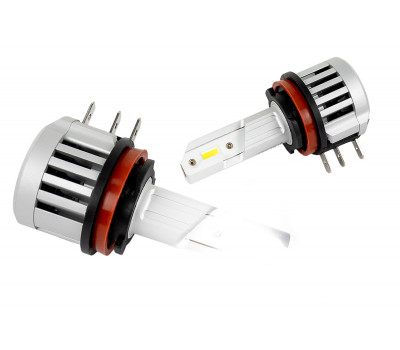 Светодиодные лампы G13 36W 9600lux с цоколем H15 для Приора 2 Светодиодные лампы G13 36W 9600lux с цоколем H15 для Приора 2