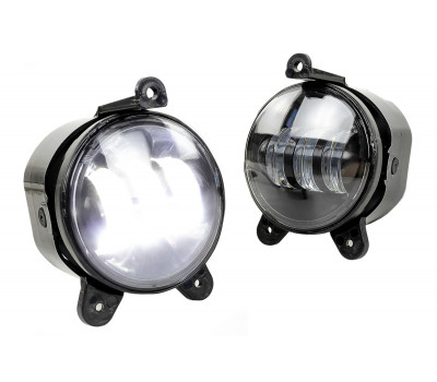 Диодные ПТФ серии Эконом (20W, 1700lux) для Приора, Шевроле Нива с 2009 г., Газель Диодные ПТФ серии Эконом (20W, 1700lux) для Приора, Шевроле Нива с 2009 г., Газель