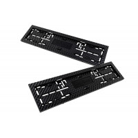 Универсальные пластиковые рамки госномеров W-Power (2шт) для Лада, иномарок