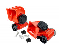 Автомобильные звуковые сигналы (улитка 2шт) с компрессором для Лада, иномарок