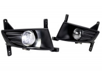 Диодные ПТФ Sal-Man 60W 13000lux (ближний, дальний) в рестайлинговый бампер для Приора SE, Приора 2 Диодные ПТФ Sal-Man 60W 13000lux (ближний, дальний) в рестайлинговый бампер для Приора SE, Приора 2