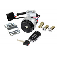 Замок зажигания старого образца с личинками и выкидным ключом в стиле Пежо без чипа (пустой) для Калина, Гранта, Нива Тревел, Шевроле Нива Замок зажигания старого образца с личинками и выкидным ключом в стиле Пежо без чипа (пустой) для Калина, Гранта, Нива Тревел, Шевроле Нива