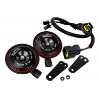 Дисковый воздушный звуковой сигнал SEM-ALI 132 c проводкой штатного подключения для Mercedes, Nissan 1 поколения Дисковый воздушный звуковой сигнал SEM-ALI 132 c проводкой штатного подключения для Mercedes, Nissan 1 поколения