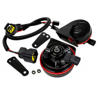 Рупорный воздушный звуковой сигнал SEM-ALI 131 c проводкой штатного подключения для Mercedes, Nissan 1 поколения