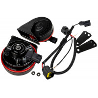 Рупорный воздушный звуковой сигнал SEM-ALI 131 c проводкой штатного подключения для Honda 1 поколения