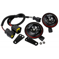 Дисковый воздушный звуковой сигнал SEM-ALI 132 c проводкой штатного подключения для KIA, Hyundai 2 поколения Дисковый воздушный звуковой сигнал SEM-ALI 132 c проводкой штатного подключения для KIA, Hyundai 2 поколения