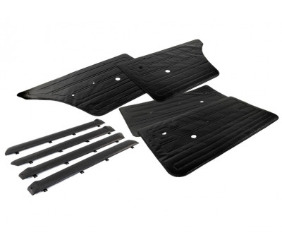 Обивка дверей образца 2105 из экокожи на пластиковой основе с накладками (батонами) для ВАЗ 2101, 2102, 2103, 2104, 2105, 2106,2107 Обивка дверей образца 2105 из экокожи на пластиковой основе с накладками (батонами) для ВАЗ 2101, 2102, 2103, 2104, 2105, 2106,2107