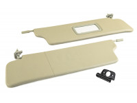 Солнцезащитные козырьки с зеркалом и центральным кронштейном для Нива 4х4 1993-2019 г. Солнцезащитные козырьки с зеркалом и центральным кронштейном для Нива 4х4 1993-2019 г.