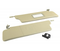 Солнцезащитные козырьки с зеркалом и центральным кронштейном для Нива 4х4 1993-2019 г. Солнцезащитные козырьки с зеркалом и центральным кронштейном для Нива 4х4 1993-2019 г.