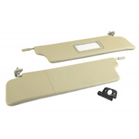 Солнцезащитные козырьки с зеркалом и центральным кронштейном для Нива 4х4 1993-2019 г. Солнцезащитные козырьки с зеркалом и центральным кронштейном для Нива 4х4 1993-2019 г.