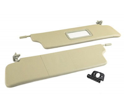 Солнцезащитные козырьки с зеркалом и центральным кронштейном для Нива 4х4 1993-2019 г. Солнцезащитные козырьки с зеркалом и центральным кронштейном для Нива 4х4 1993-2019 г.