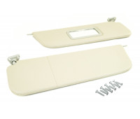 Солнцезащитные козырьки с зеркалом и комплектом саморезов для ВАЗ 2101-2107 Солнцезащитные козырьки с зеркалом и комплектом саморезов для ВАЗ 2101-2107