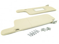 Солнцезащитные козырьки с зеркалом, крючками и саморезами для ВАЗ 2108-21099, 2113-2115