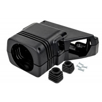 Кожух рулевой колонки с винтами и пыльниками подрулевых переключателей для ВАЗ 2108, 2109, 21099 Кожух рулевой колонки с винтами и пыльниками подрулевых переключателей для ВАЗ 2108, 2109, 21099