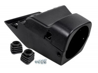 Кожух рулевой колонки с винтами и пыльниками подрулевых переключателей под руль от Калины, Приоры для ВАЗ 2110, 2111, 2112 с европанелью Кожух рулевой колонки с винтами и пыльниками подрулевых переключателей под руль от Калины, Приоры для ВАЗ 2110, 2111, 2112 с европанелью