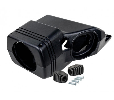 Кожух рулевой колонки нового образца с винтами и пыльниками подрулевых переключателей под старую панель для ВАЗ 2110,2111, 2112