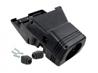 Кожух рулевой колонки старого образца с винтами и пыльниками подрулевых переключателей для ВАЗ 2110, 2111, 2112 со старой панелью