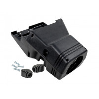 Кожух рулевой колонки старого образца с винтами и пыльниками подрулевых переключателей для ВАЗ 2110, 2111, 2112 со старой панелью Кожух рулевой колонки старого образца с винтами и пыльниками подрулевых переключателей для ВАЗ 2110, 2111, 2112 со старой панелью