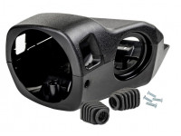 Кожух рулевой колонки с винтами и пыльниками подрулевых переключателей под европанель для ВАЗ 2110, 2111, 2112