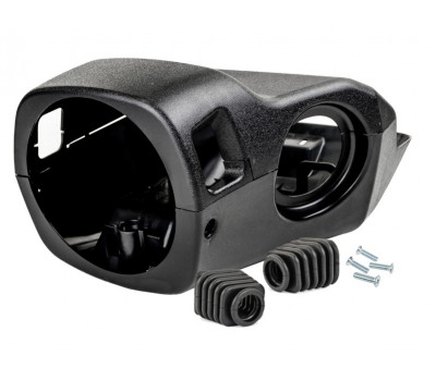 Кожух рулевой колонки с винтами и пыльниками подрулевых переключателей под европанель для ВАЗ 2110, 2111, 2112