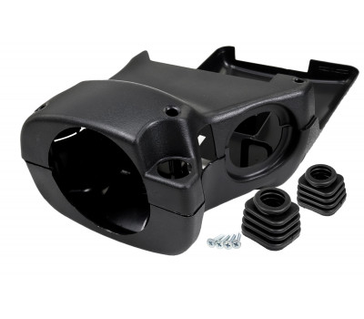 Кожух рулевой колонки с винтами и пыльниками подрулевых переключателей для ВАЗ 2113, 2114, 2115 Кожух рулевой колонки с винтами и пыльниками подрулевых переключателей для ВАЗ 2113, 2114, 2115