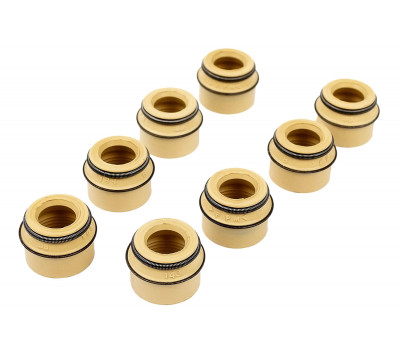 Комплект колпачков маслоотражательных для 8-клапанных ВАЗ 2108-21099, 2110-2112, 2113-2115, Приора, Гранта, Гранта FL, Калина, Калина 2, Ларгус, Ларгус FL