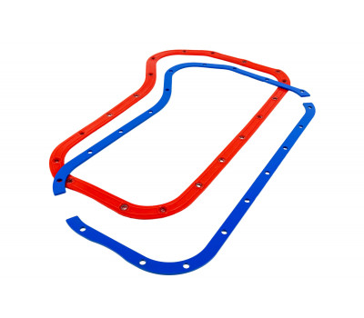 Прижимные пластины масляного картера MR 3мм с красной силиконовой прокладкой для ВАЗ 2101-2107, Лада 4х4, Нива Легенд, Нива Тревел, Шевроле Нива Прижимные пластины масляного картера MR 3мм с красной силиконовой прокладкой для ВАЗ 2101-2107, Лада 4х4, Нива Легенд, Нива Тревел, Шевроле Нива