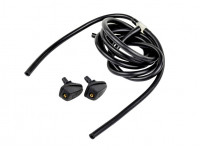 Трубки омывателя лобового стекла черные с тройником и веерными форсунками Мерс GT для Приора