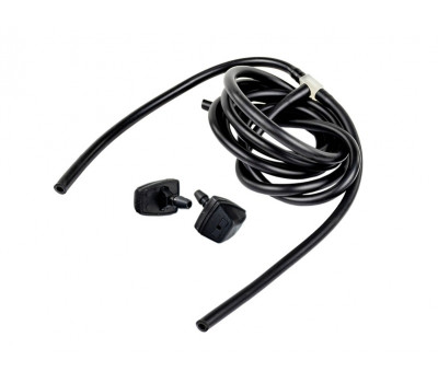 Трубки омывателя лобового стекла черные с тройником и веерными форсунками Тайфун для Приора Трубки омывателя лобового стекла черные с тройником и веерными форсунками Тайфун для Приора