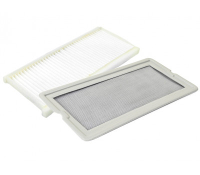 Защитная сетка печки отопителя (антилист) с салонным фильтром для Лада 4х4, Нива Легенд