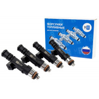 Топливные форсунки MR 502 (4шт) для 8-клапанных ВАЗ 2104-2107, 2108-21099, 2110-2112, 2113-2115, Лада 4х4, Нива Легенд, Нива Тревел, Шевроле Нива