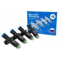 Топливные форсунки MR 1118-20 (4шт) под двигатель 11182, 11183, 11186, 21114, 21116 для 8-клапанных Веста, Веста NG, Гранта, Гранта FL, Иксрей, Калина 2, Приора, Нива Легенд, Нива Тревел, Датсун