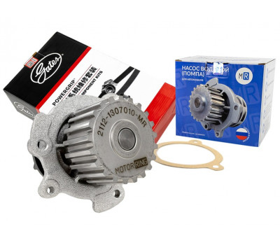 Комплект усиленного ремня ГРМ CHINA ORIGINAL GATES с помпой MR образца 2112 для 16-клапанных ВАЗ 2110-2112, 2113, 2114 Комплект усиленного ремня ГРМ CHINA ORIGINAL GATES с помпой MR образца 2112 для 16-клапанных ВАЗ 2110-2112, 2113, 2114