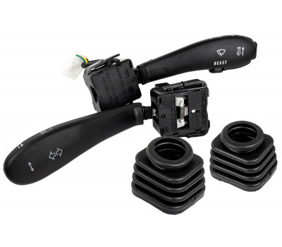 Подрулевые переключатели с проводом и пыльниками для ВАЗ 2110-2112, Гранта, Калина, Приора, Нива Тревел, Шевроле Нива Подрулевые переключатели с проводом и пыльниками для ВАЗ 2110-2112, Гранта, Калина, Приора, Нива Тревел, Шевроле Нива